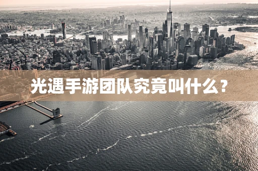 光遇手游团队究竟叫什么？