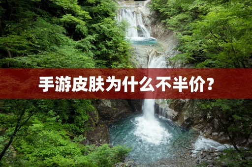 手游皮肤为什么不半价？