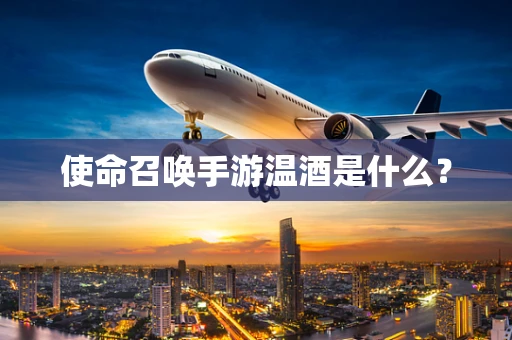 使命召唤手游温酒是什么？