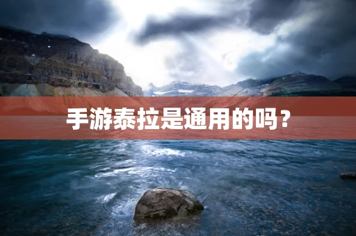 手游泰拉是通用的吗？