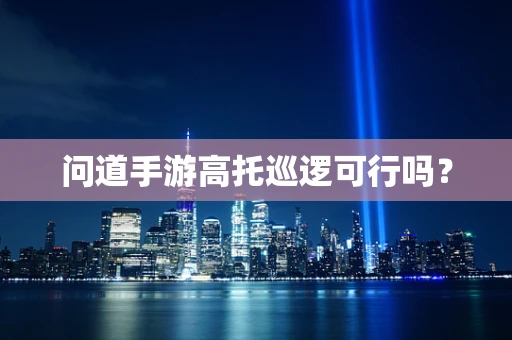 问道手游高托巡逻可行吗？