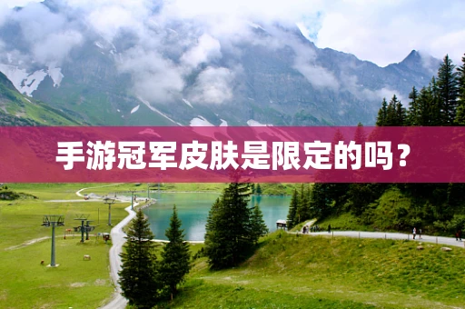 手游冠军皮肤是限定的吗？