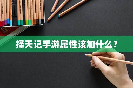 择天记手游属性该加什么？