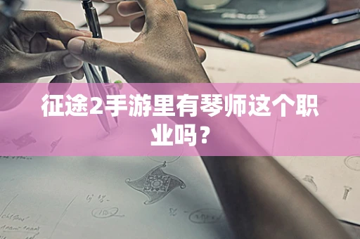 征途2手游里有琴师这个职业吗？