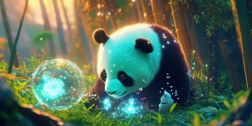 真的有带熊猫元素的奇迹手游吗？